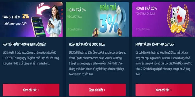 Ưu đãi chào mừng thành viên mới của acb888, bao gồm tiền thưởng và vòng quay miễn phí.
